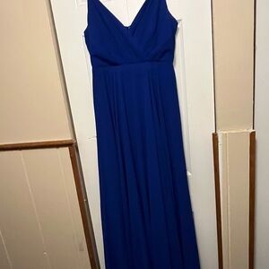 Royal Blue Elegant Maxi Dress Worn Once Great Condition